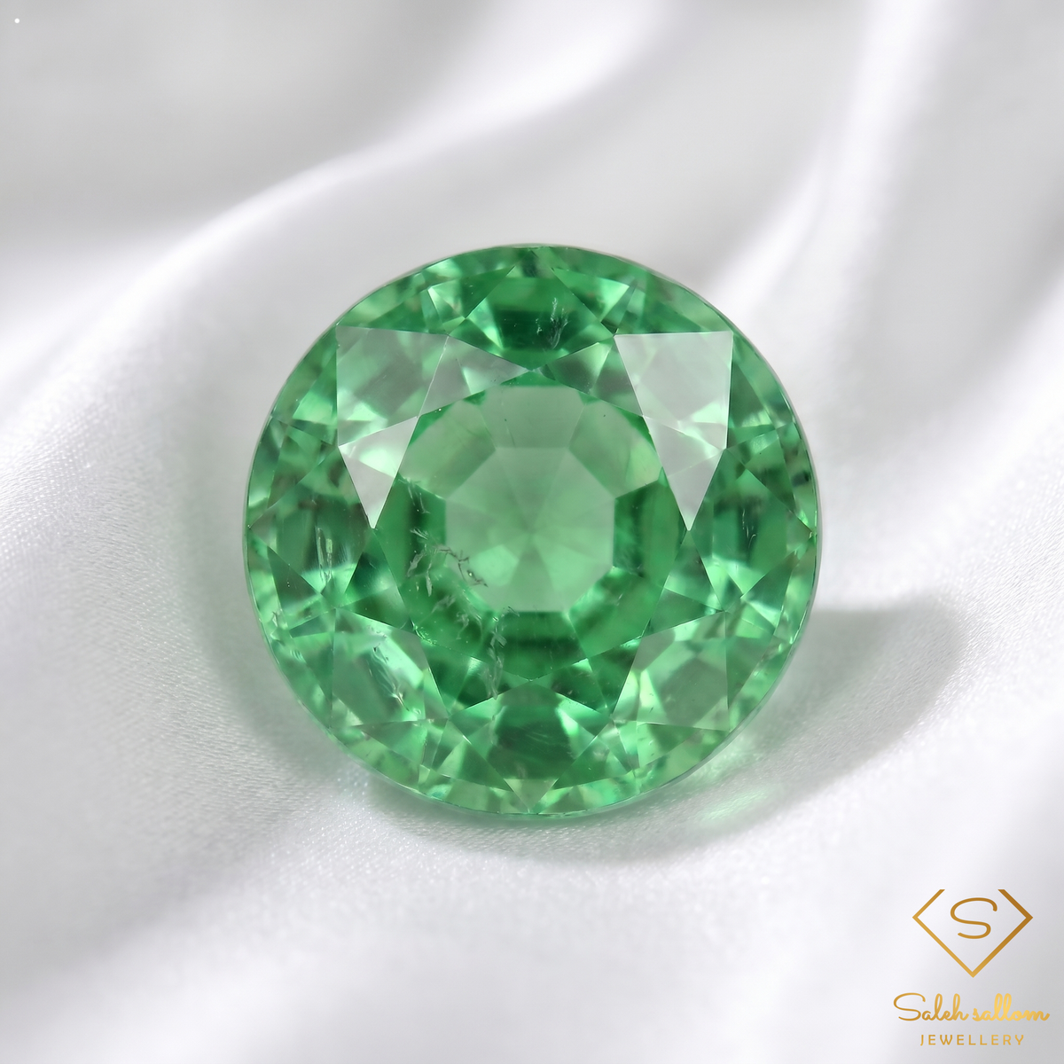 0.27 Ct Natural Green Tsavorite Garnet Oval Cut Loose Gemstone Tanzania