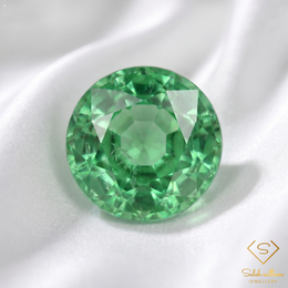0.27 Ct Natural Green Tsavorite Garnet Oval Cut Loose Gemstone Tanzania