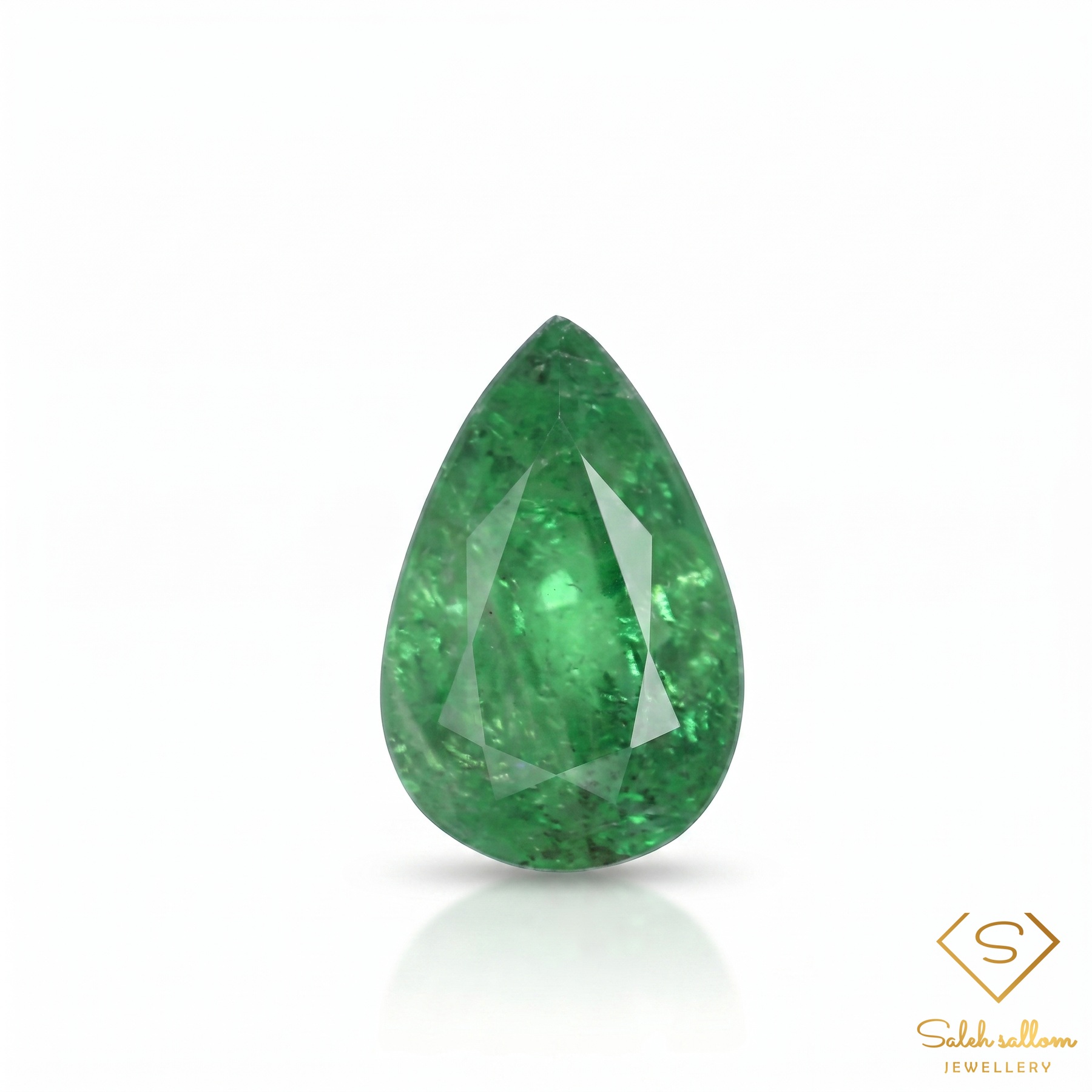 1.06 Ct Total Weight Natural Green Tsavorite Garnet Pair Octagon & Baguette Cut Tanzania