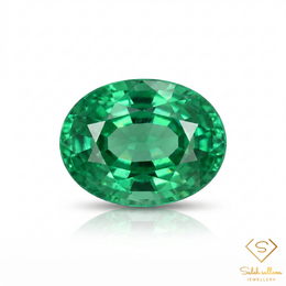0.58 Ct Natural Green Tsavorite Garnet Oval Cut Tanzania Loose Gemstone