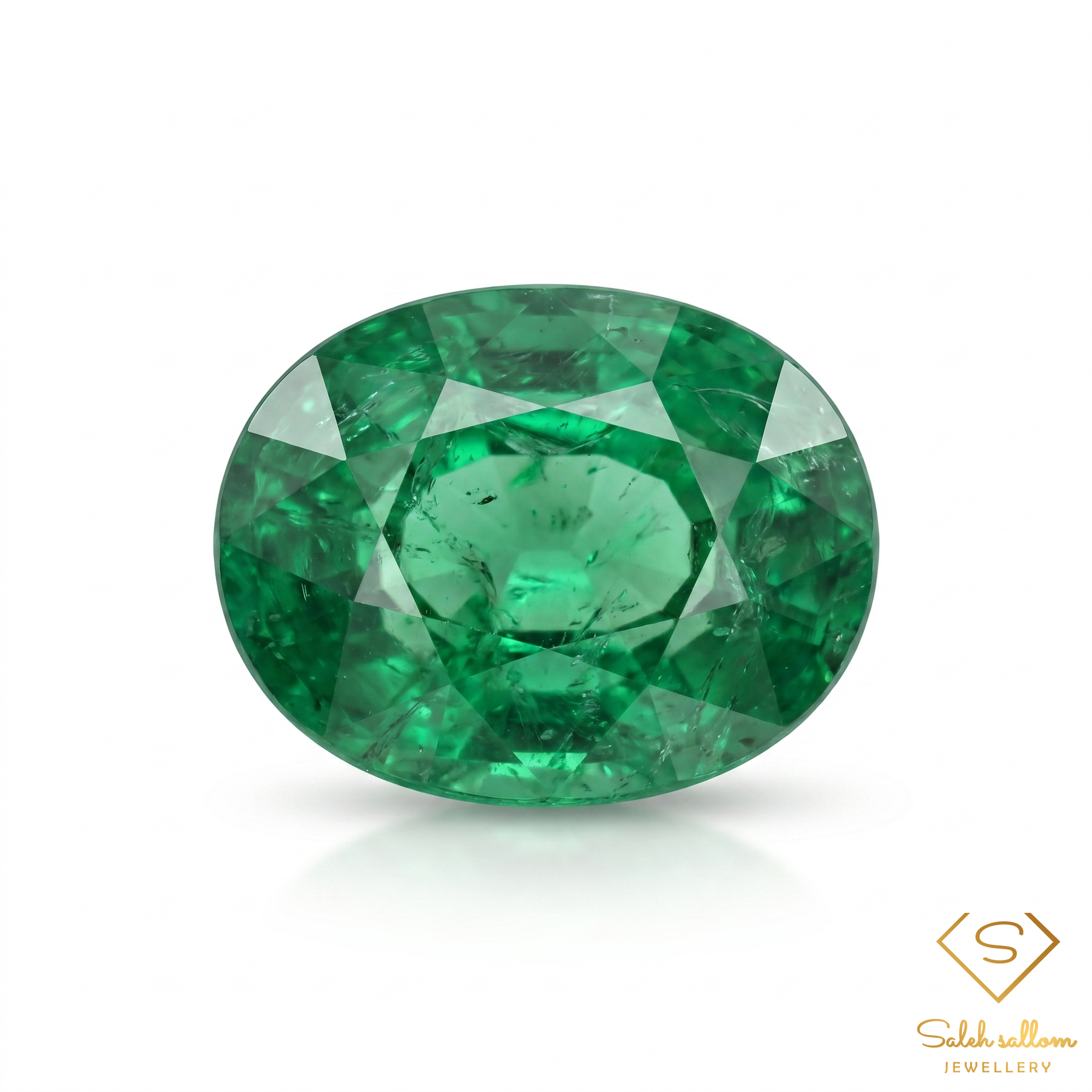 2.23 Ct Natural Green Tsavorite Garnet Oval Cut Loose Gemstone Tanzania