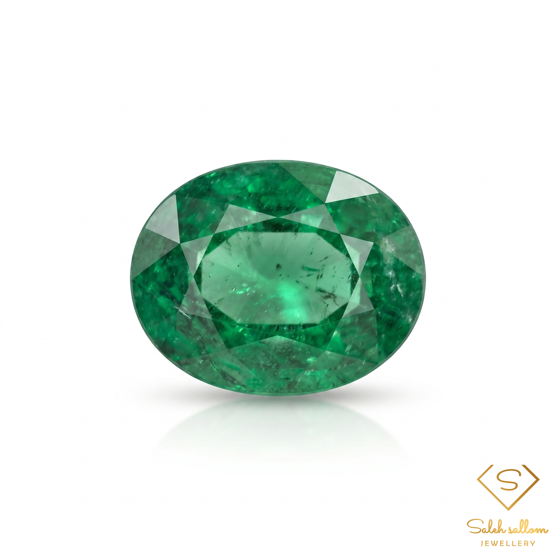 1.28 Ct Natural Green Tsavorite Garnet Oval Cut Loose Gemstone Tanzania