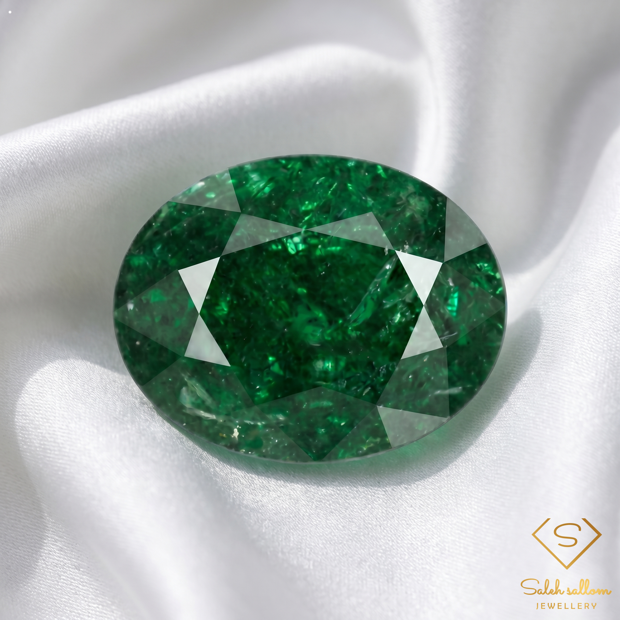 1.25 Ct Natural Green Tsavorite Garnet Oval Cut Loose Gemstone Tanzania Secondary image
