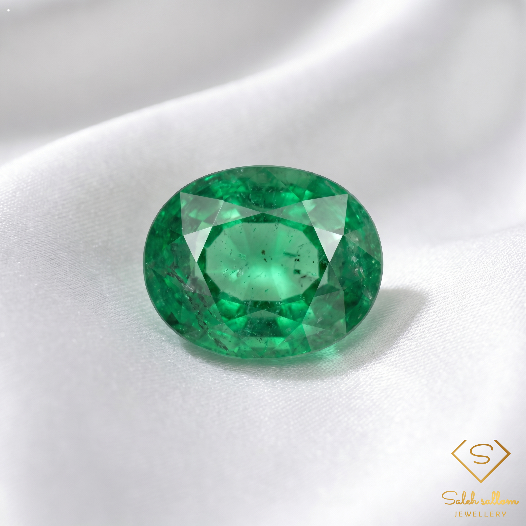 1.28 Ct Natural Green Tsavorite Garnet Oval Cut Loose Gemstone Tanzania Secondary image