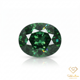 1.93 Ct Natural Green Tsavorite Garnet Oval Cut Loose Gemstone Tanzania