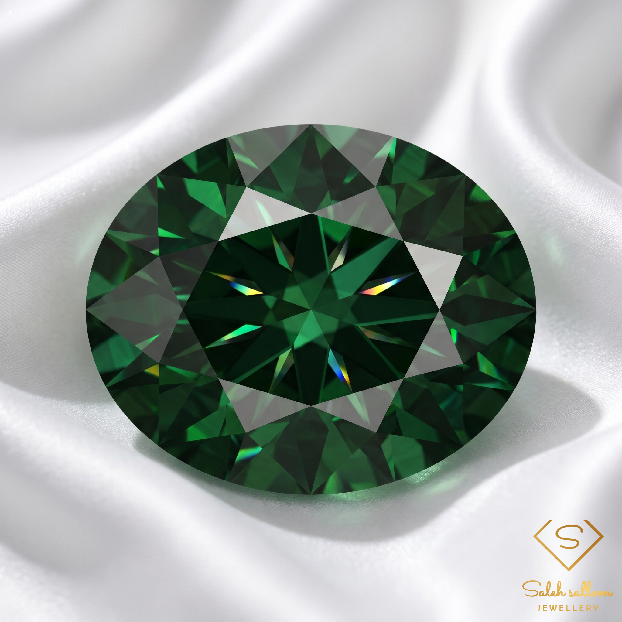 1.16 Ct Natural Tsavorite Garnet Oval Cut Shamrock Green Loose Gemstone Tanzania Secondary image