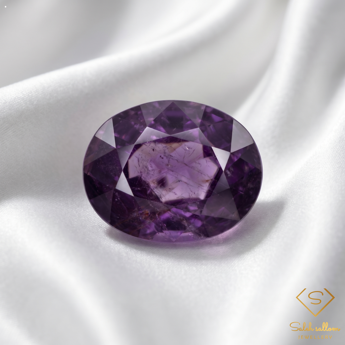 15.06 Ct Natural Purple Ruby Oval Cut Loose Gemstone