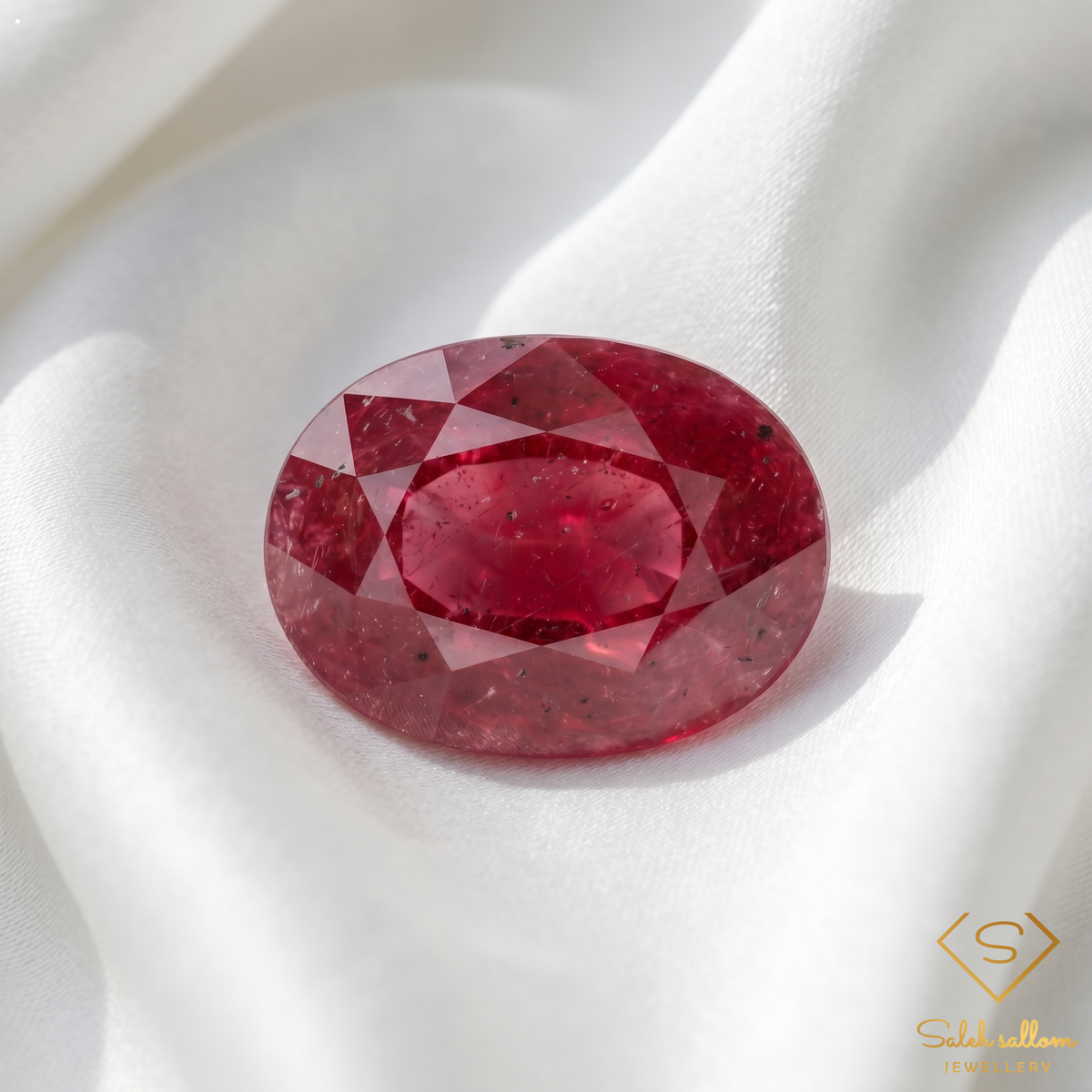 6.74 Ct Natural Ruby Oval Cut Loose Gemstone