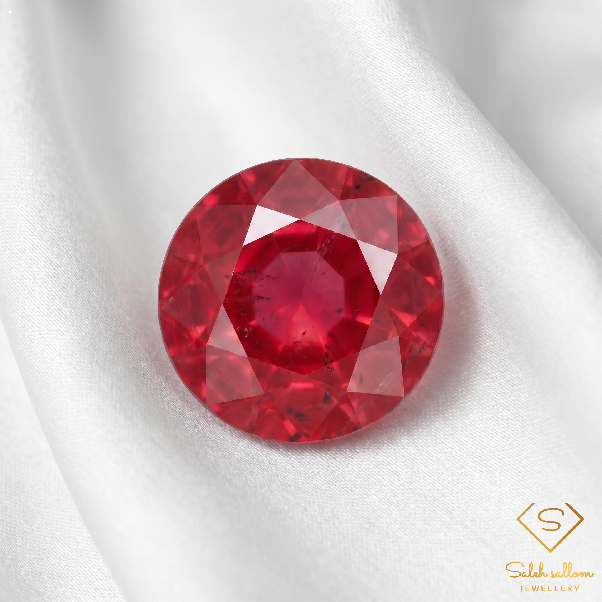 1.66 Ct Unheated Tanzania Ruby Oval Cut Natural Loose Gemstone – Purplish Red Ruby Secondary image