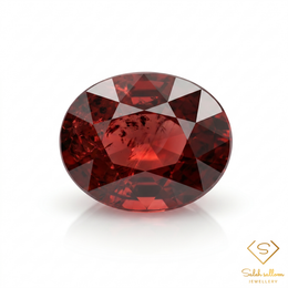 1.62 Ct Unheated Tanzania Ruby Oval Cut Natural Loose Gemstone – Purplish Red Ruby