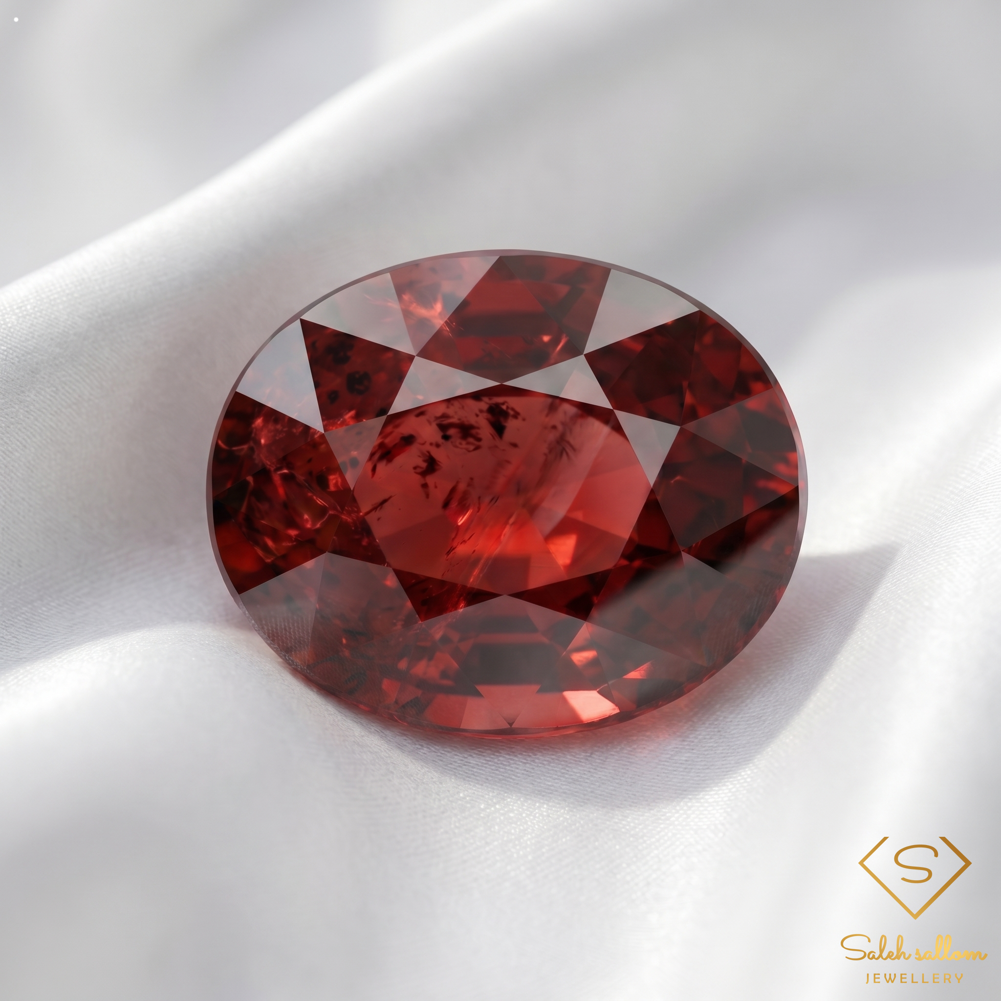 1.62 Ct Unheated Tanzania Ruby Oval Cut Natural Loose Gemstone – Purplish Red Ruby Secondary image