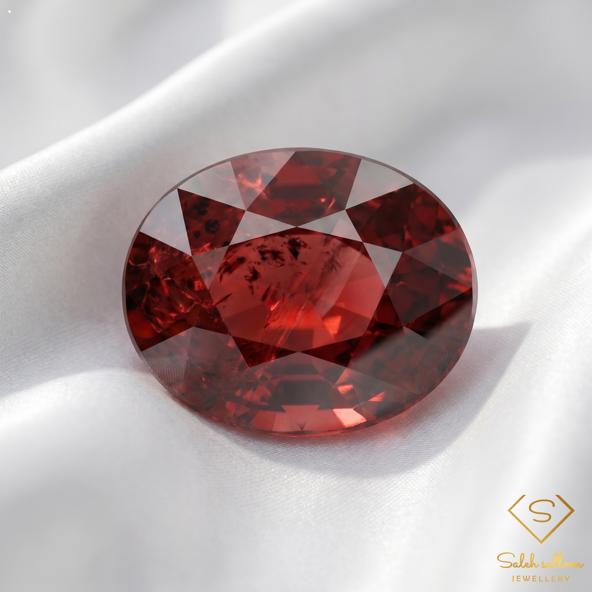 1.62 Ct Unheated Tanzania Ruby Oval Cut Natural Loose Gemstone – Purplish Red Ruby