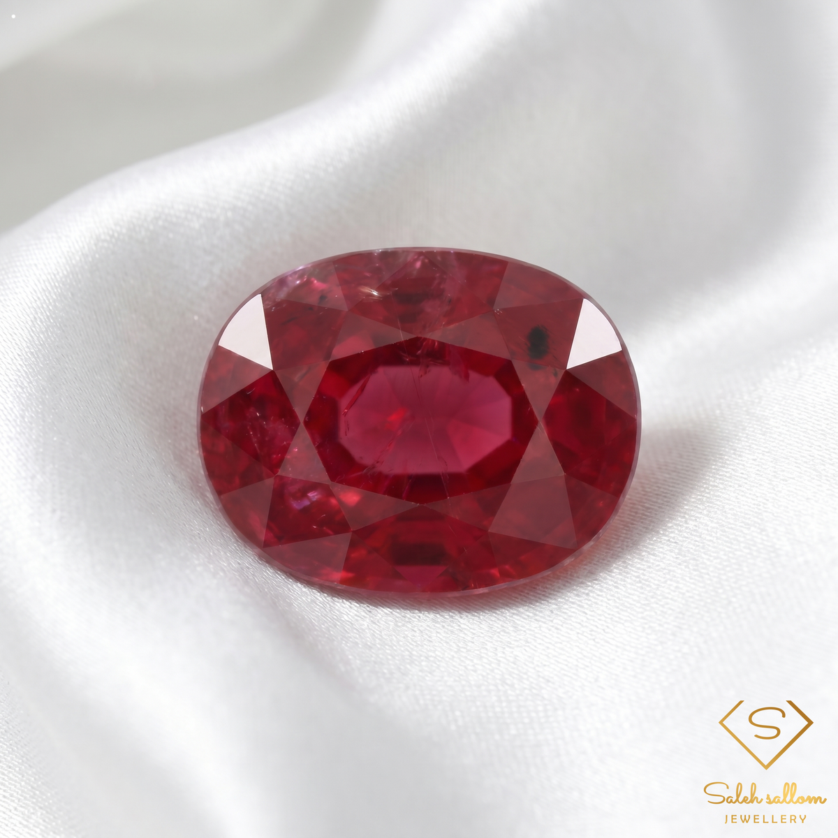 1.12 Ct Heated Madagascar Ruby Oval Cut Natural Loose Gemstone – Purplish Red Ruby