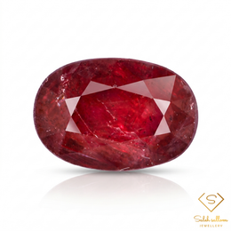 1.63 Ct Natural Ruby Oval Cut Loose Gemstone – Vivid Red Ruby for Custom Jewelry