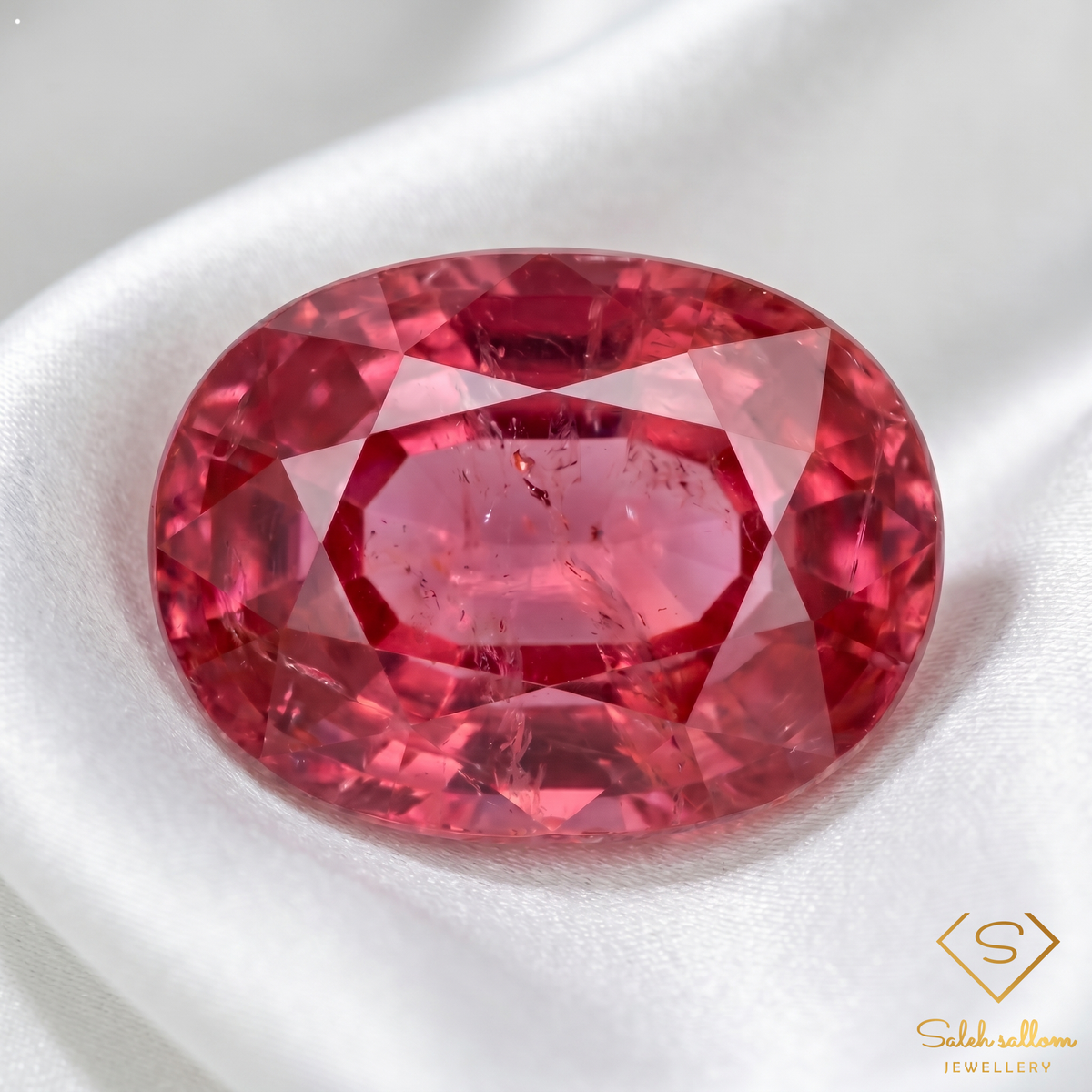 1.05 Ct Natural Ruby Oval Cut Loose Gemstone – Elegant Pinkish Red Ruby for Fine Jewelry