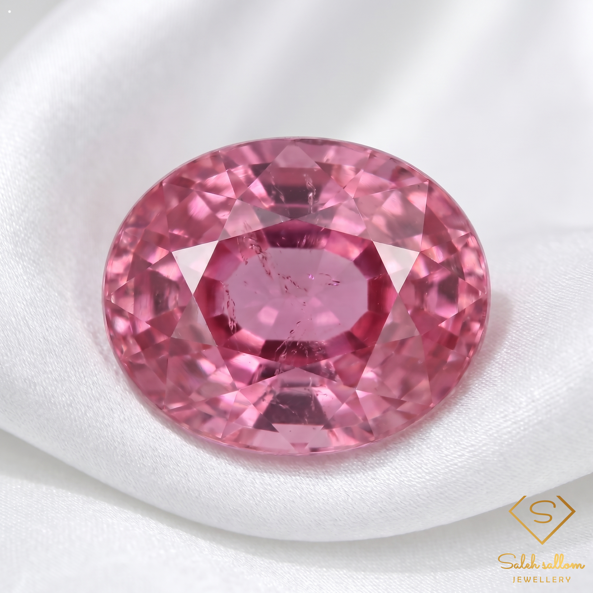 0.79 Ct Natural Pink Ruby Oval Cut Loose Gemstone – Elegant Rose Pink Corundum for Fine Jewelry Secondary image