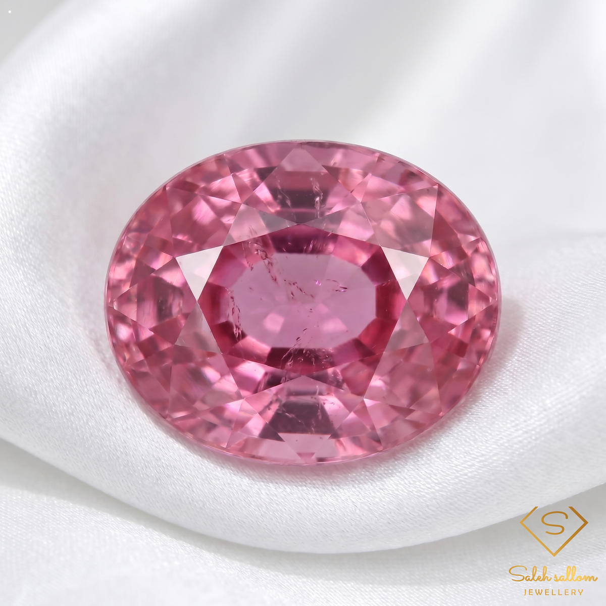 0.79 Ct Natural Pink Ruby Oval Cut Loose Gemstone – Elegant Rose Pink Corundum for Fine Jewelry
