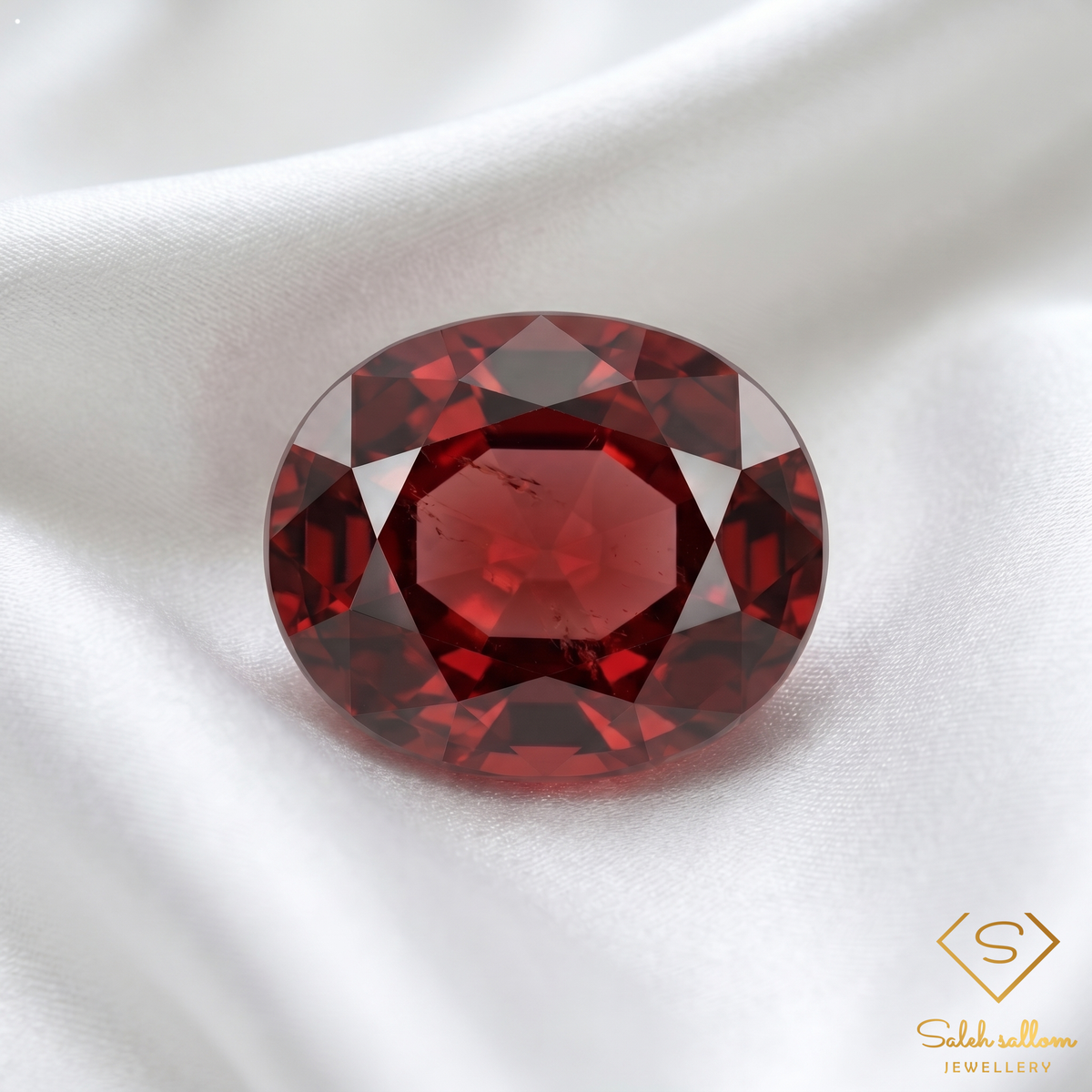 0.55 Ct Natural Heated Mozambique Ruby VVS Oval Cut Loose Gemstone – Red Ruby for Fine Jewelry