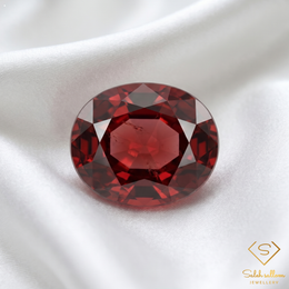 0.55 Ct Natural Heated Mozambique Ruby VVS Oval Cut Loose Gemstone – Red Ruby for Fine Jewelry