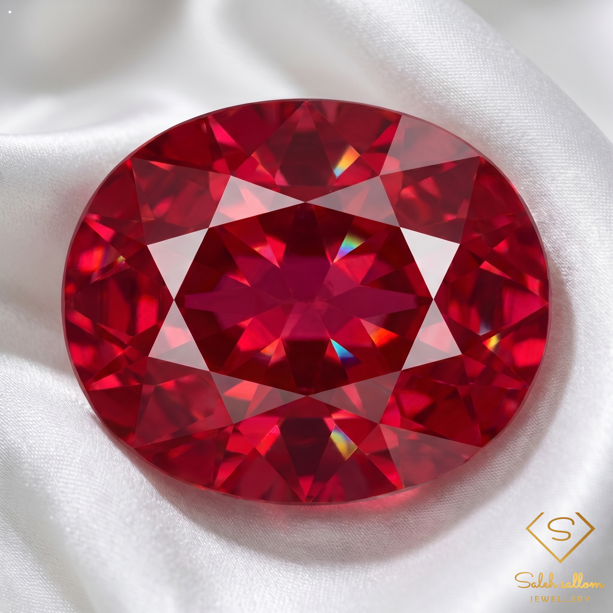 0.45 Ct Natural Heated Myanmar Ruby Oval Cut Loose Gemstone – Pinkish Red Ruby for Fine Jewelry Secondary image