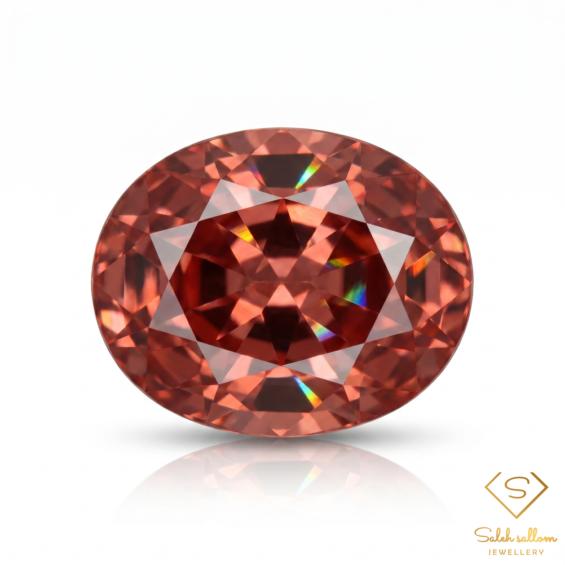 0.48 Ct Natural Madagascar Ruby Oval Cut Loose Gemstone – Pinkish Red Ruby VS Clarity
