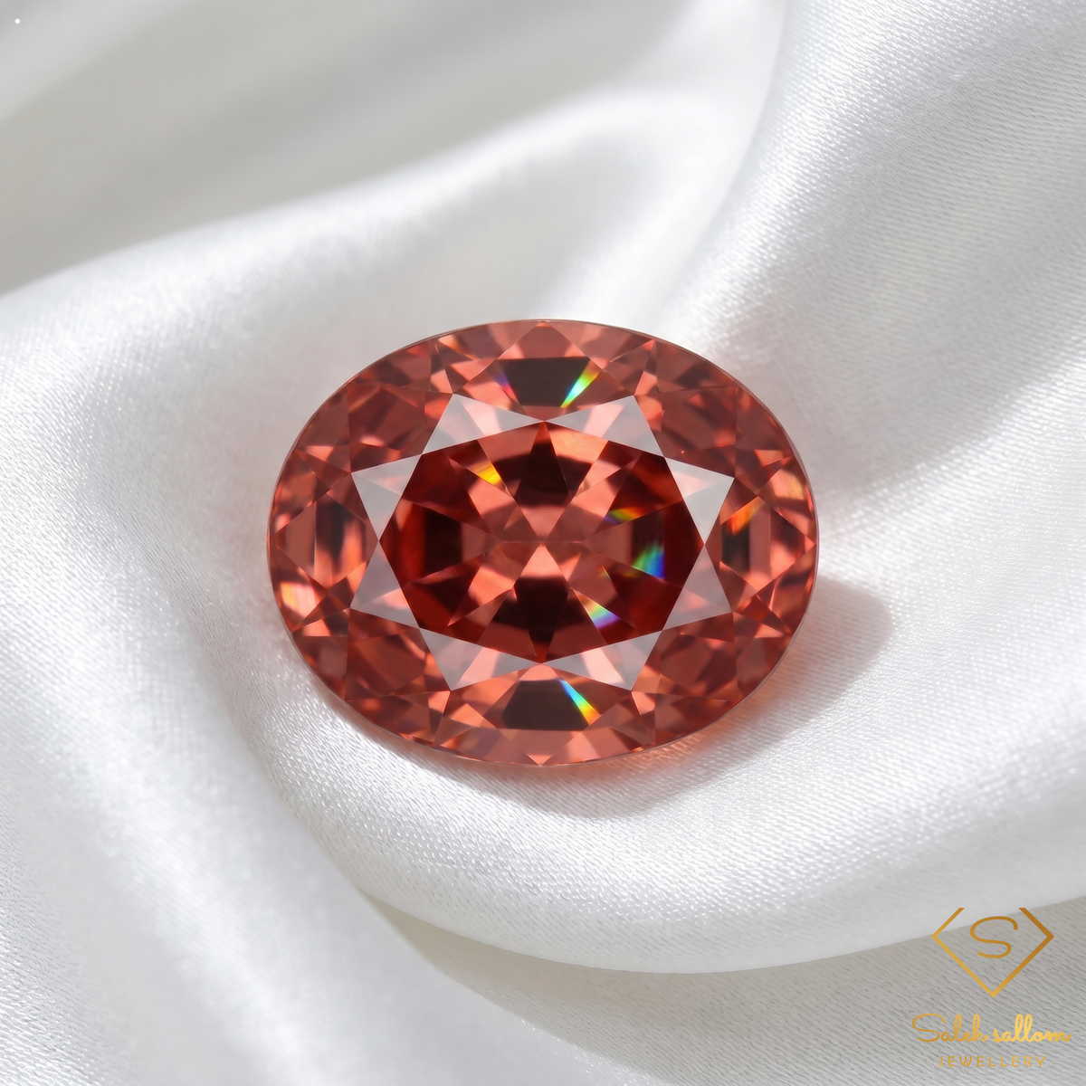 0.48 Ct Natural Madagascar Ruby Oval Cut Loose Gemstone – Pinkish Red Ruby VS Clarity