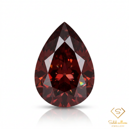 0.28 Ct Natural Unheated Madagascar Ruby Pear Cut Loose Gemstone – Red Ruby