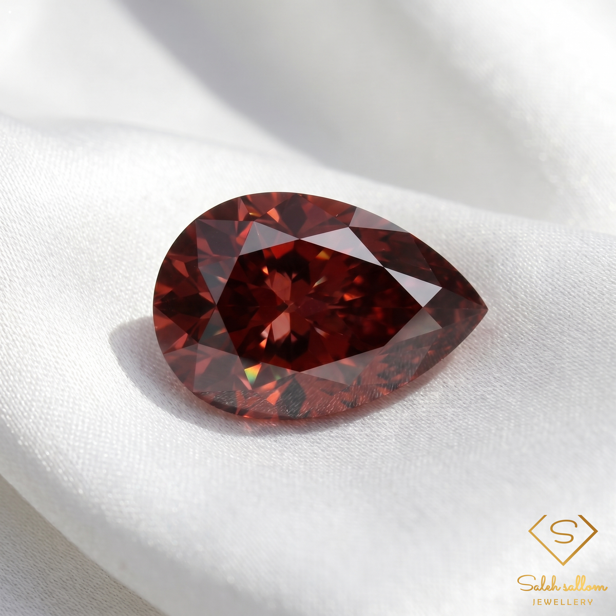 0.28 Ct Natural Unheated Madagascar Ruby Pear Cut Loose Gemstone – Red Ruby