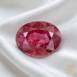 1.01 Ct Natural Unheated Madagascar Ruby Oval Cut Loose Gemstone – Purplish Red Ruby