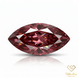 1.73 Ct Marquise Cut Ruby Loose Gemstone – Rich Purplish Red Color