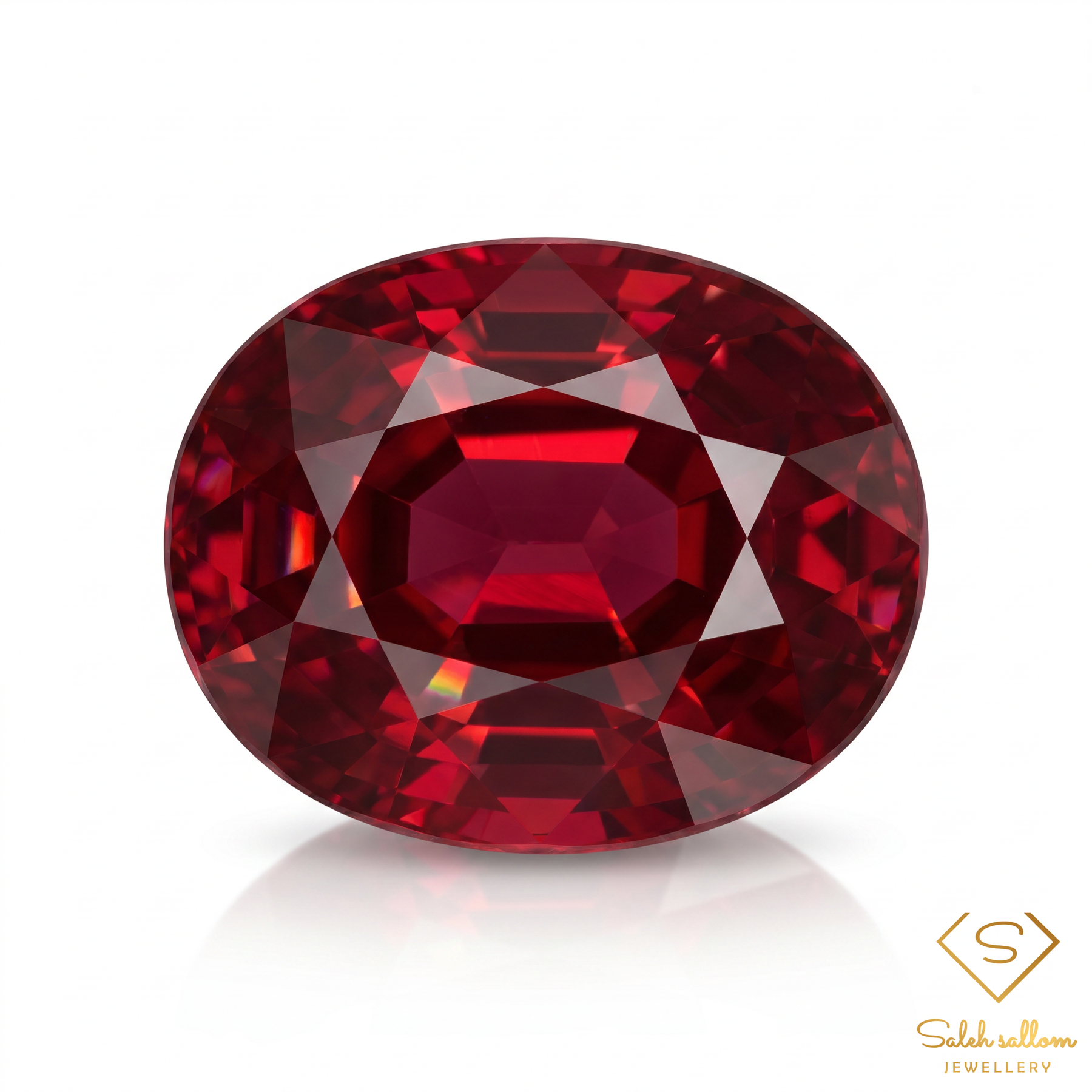 0.50 Ct Oval Cut Madagascar Ruby – Unheated Purplish Red Natural Ruby Gemstone