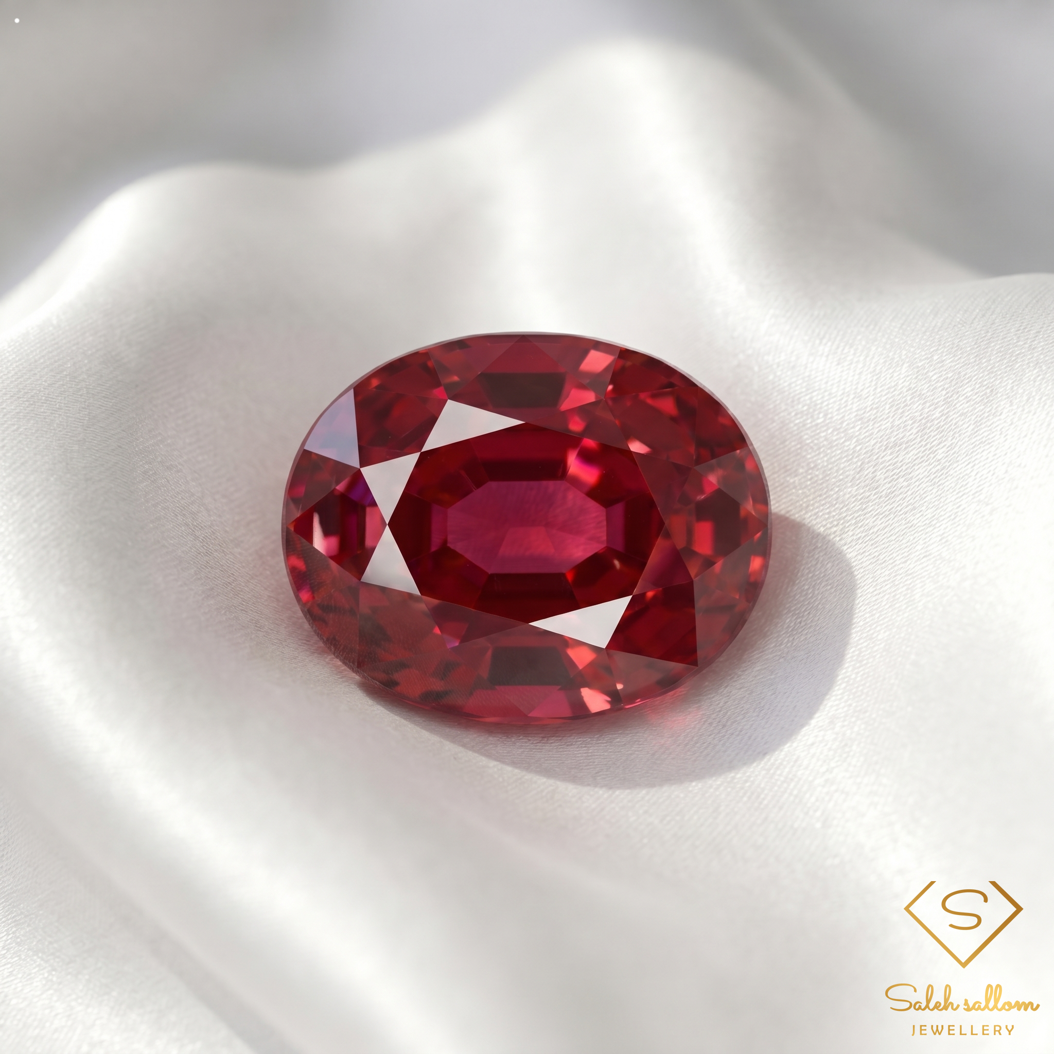 0.37 Ct Oval Cut Madagascar Ruby – Heated Natural Red Ruby Gemstone Secondary image