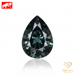 2.38 Ct Natural Grey Spinel | No Heat | Pear Cut Grey Spinel | GFCO Certified