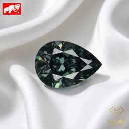2.38 Ct Natural Grey Spinel | No Heat | Pear Cut Grey Spinel | GFCO Certified
