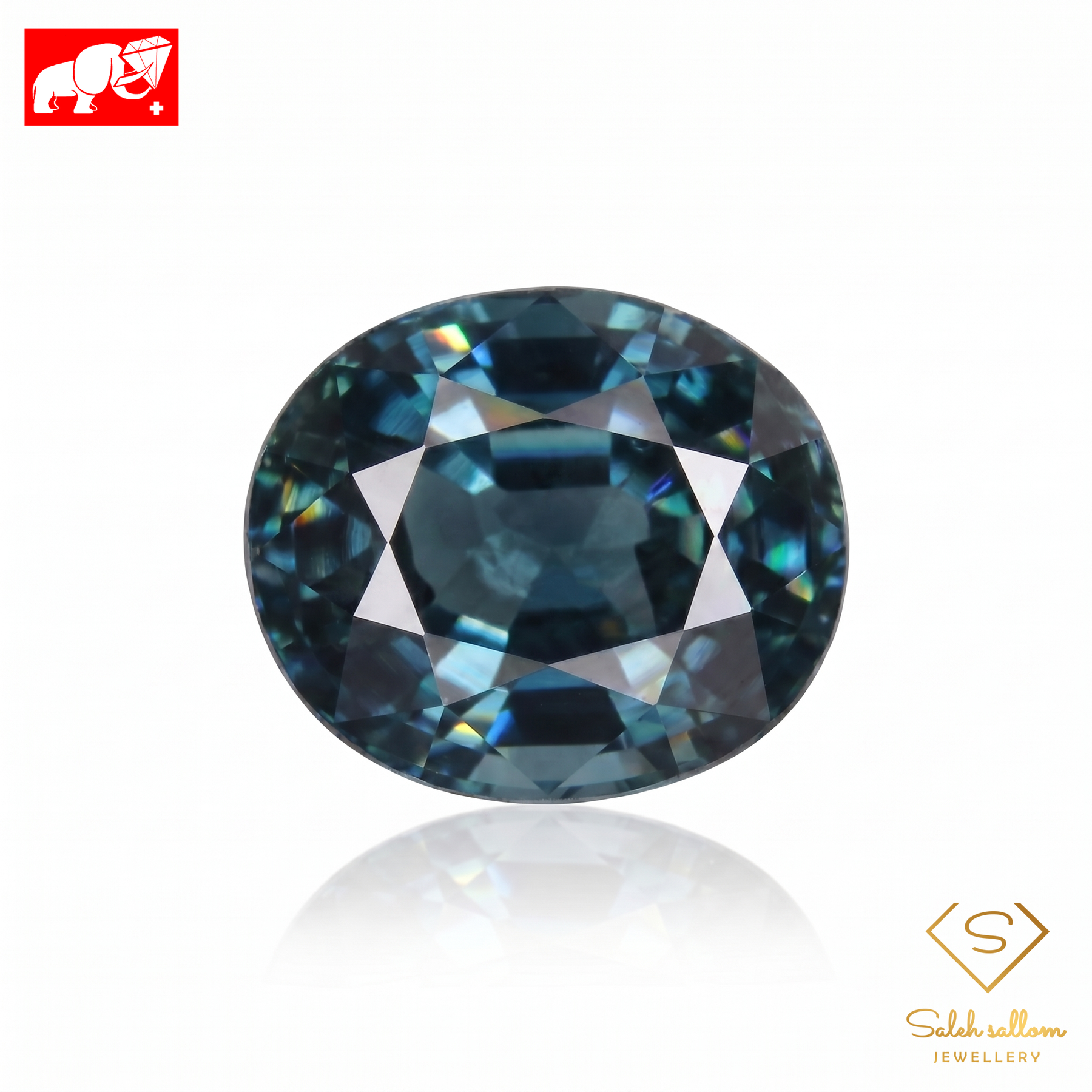 1.08 Ct Natural Royal Blue Sapphire | Heated | Oval Cut Sapphire | GFCO Certified