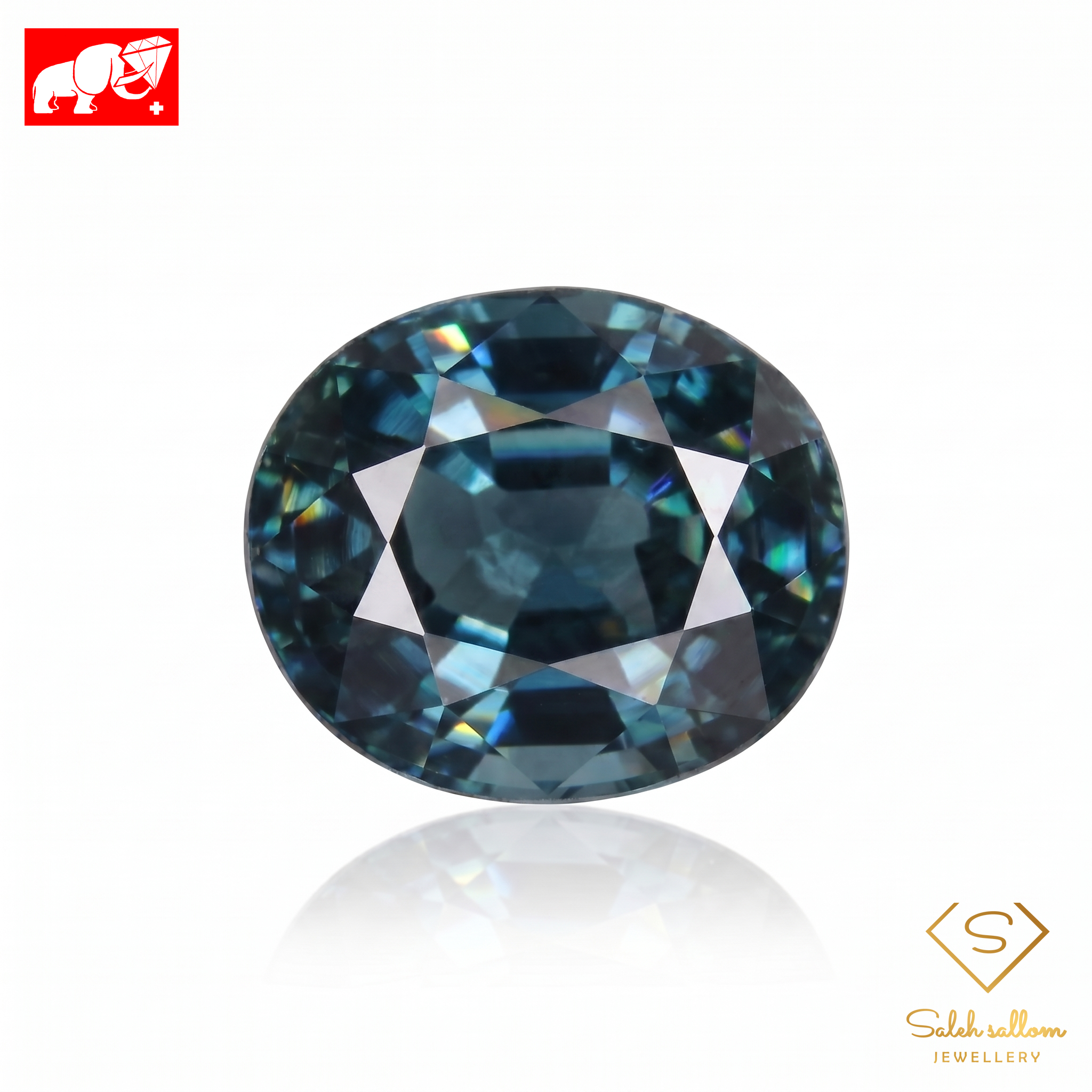 1.08 Ct Natural Royal Blue Sapphire | Heated | Oval Cut Sapphire | GFCO Certified Secondary image
