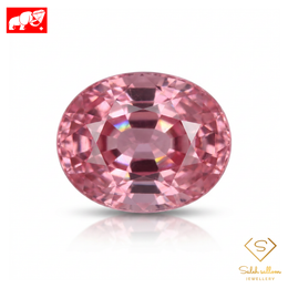 1.73 Ct Natural Pink Tourmaline | Oval Cut | GFCO Certified Pink Tourmaline