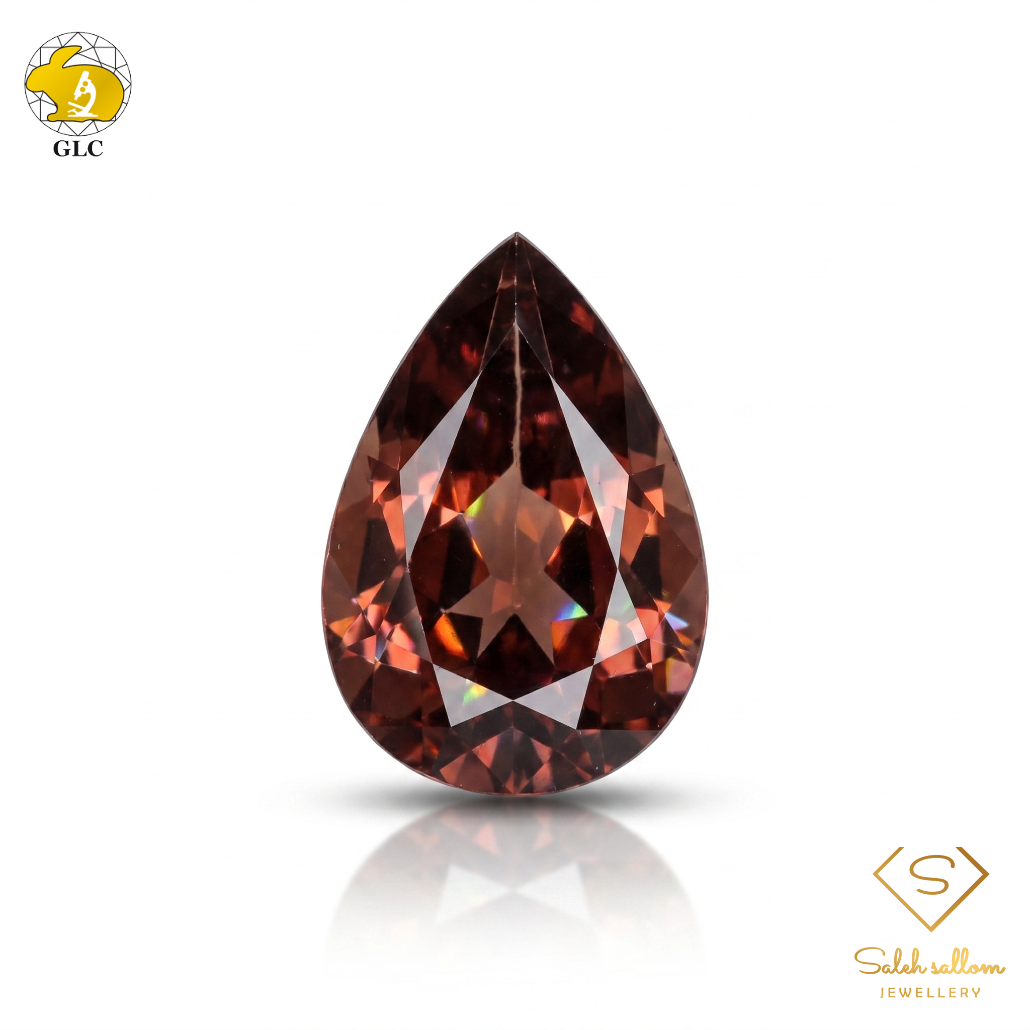 1.50 Ct Natural Color-Change Garnet | Rare Pear Cut Garnet | Collector Gemstone Main image
