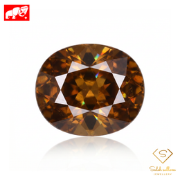 2.27 Ct Natural Yellow Sphene (Titanite) | Greenish-Yellow Oval Cut | Untreated Collector Gemstone