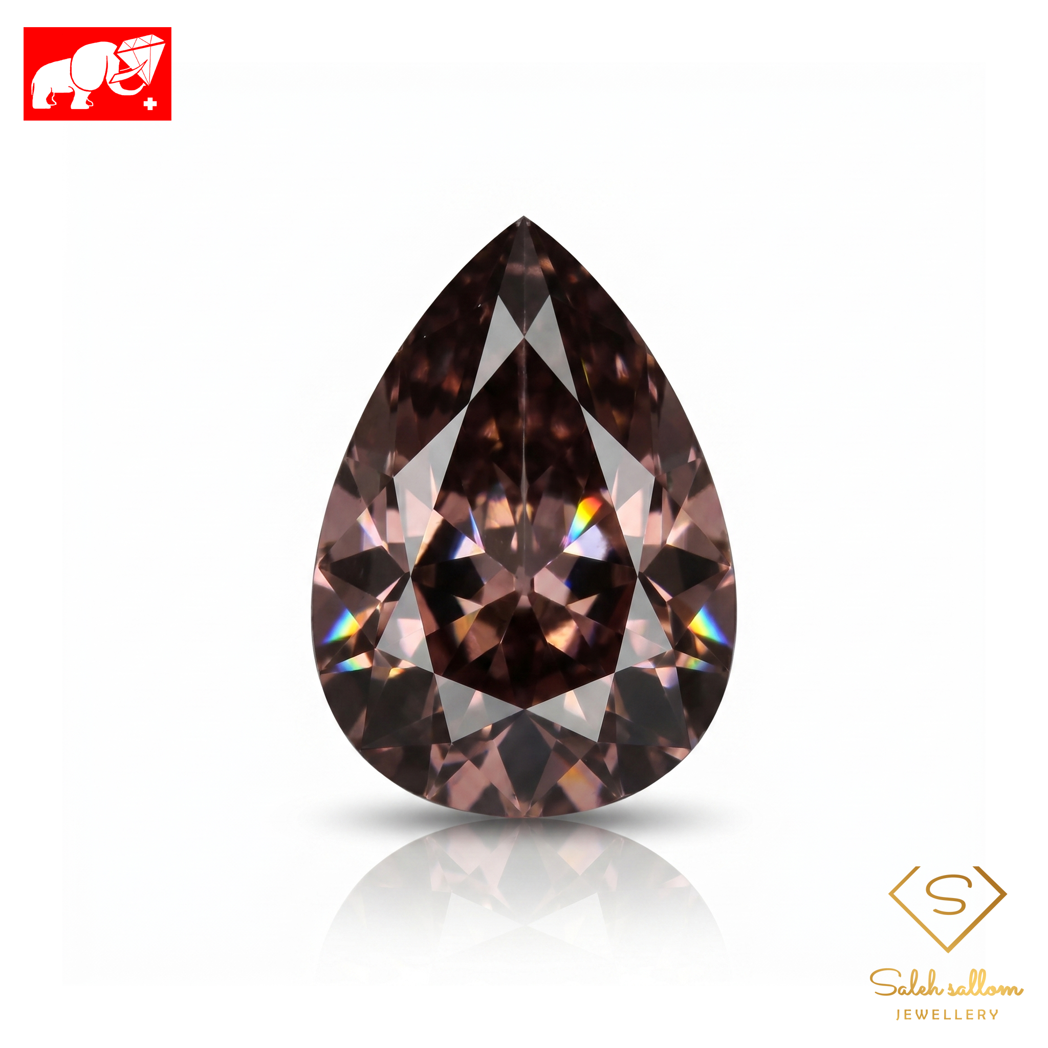 1.20 Ct Natural Color Change Garnet | Pear Cut Rare Color-Change Garnet Main image