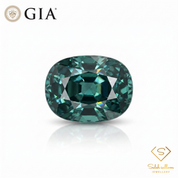 6.78 Ct Natural Blue-Green Tourmaline | GIA Certified Transparent Tourmaline | Luxury Oval Cut Gemstone