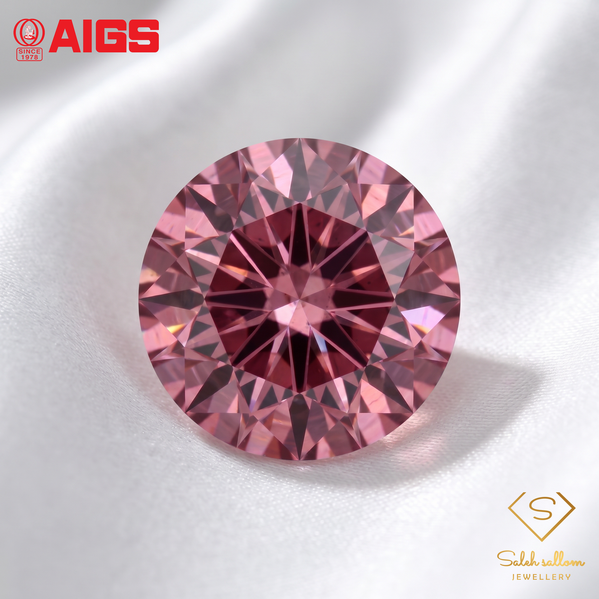 1.00 Ct Natural Unheated Vietnam Spinel | AIGS Certified Pink Spinel | Collector Gemstone