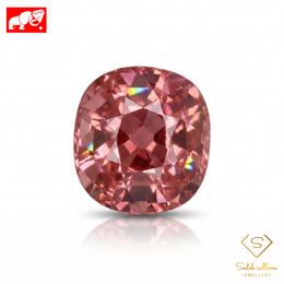 2.83 Ct Natural Pink Tourmaline | GFCO Gem Lab Certified Nigerian Pink Tourmaline | Cushion Cut Collector Gemstone