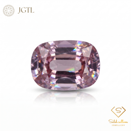 2.09 Ct Natural Unheated Pink Spinel | JGTL Certified Tanzania Spinel | Cushion Cut Collector Gemstone