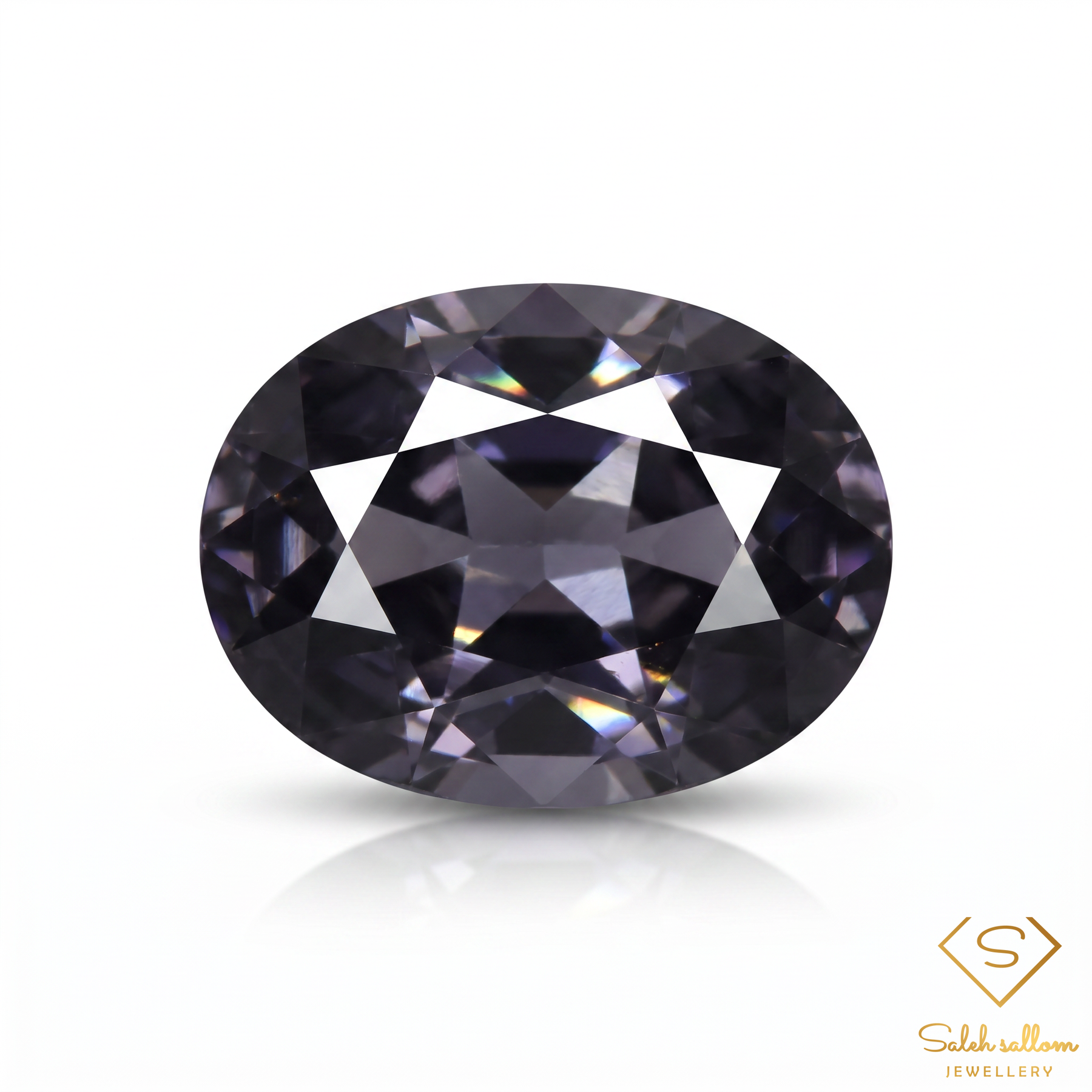 1.29 Ct Natural Purple Spinel | Myanmar Origin Oval Cut Spinel | Collector Gemstone