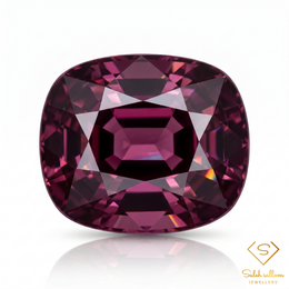 3.25 Ct Natural Deep Pinkish Purple Spinel | VS Clarity Myanmar Spinel | Cushion Cut Collector Gemstone