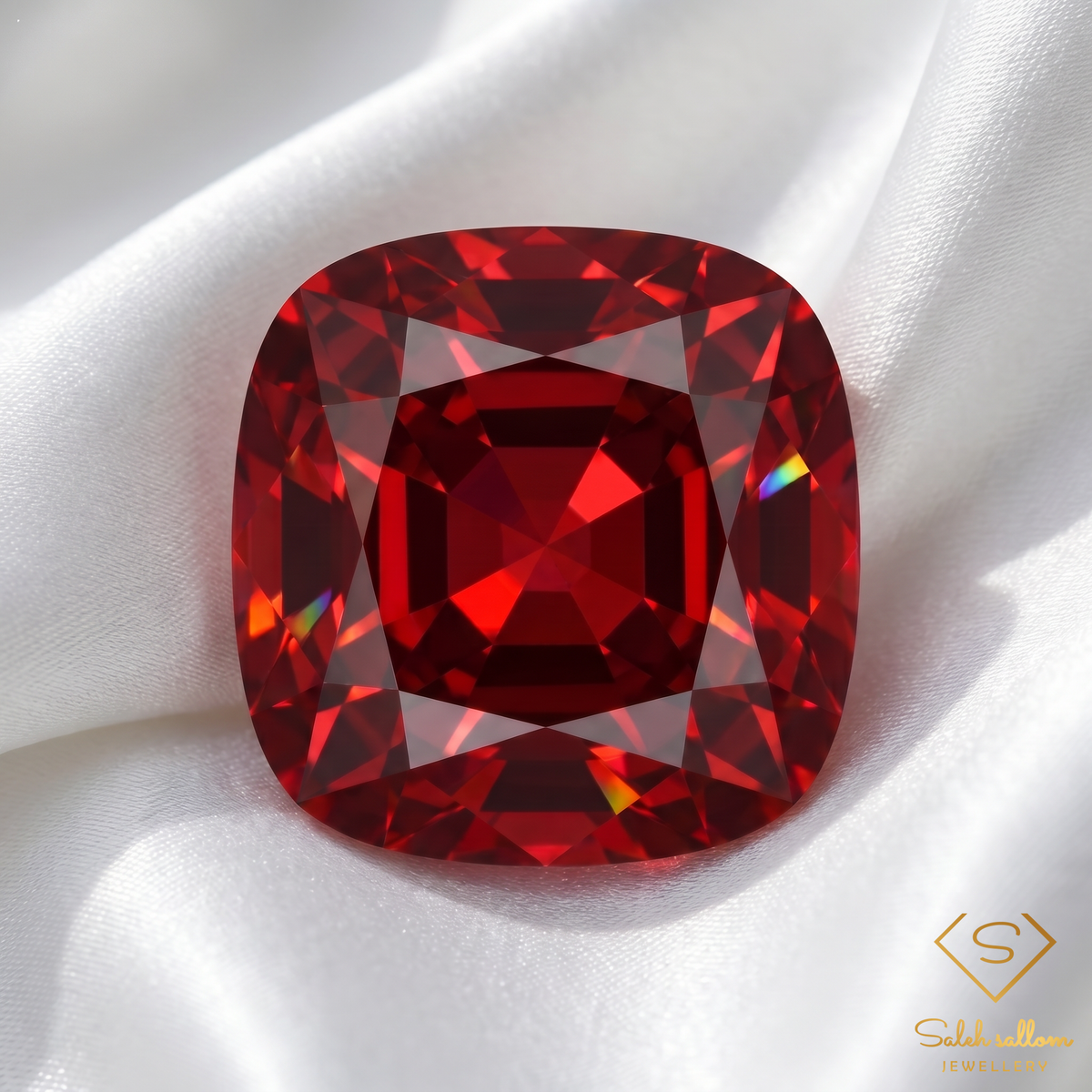 0.69 Ct Natural Red Spinel | Cushion Cut Fine Spinel | Collector Gemstone