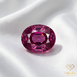 1.11 Ct Natural Pinkish Purple Spinel | Oval Cut Fine Spinel | Vibrant African Spinel Gemstone