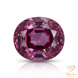 0.68 Ct Natural Pinkish Purple Spinel | Oval Cut Fine Spinel | Elegant Collector Gemstone