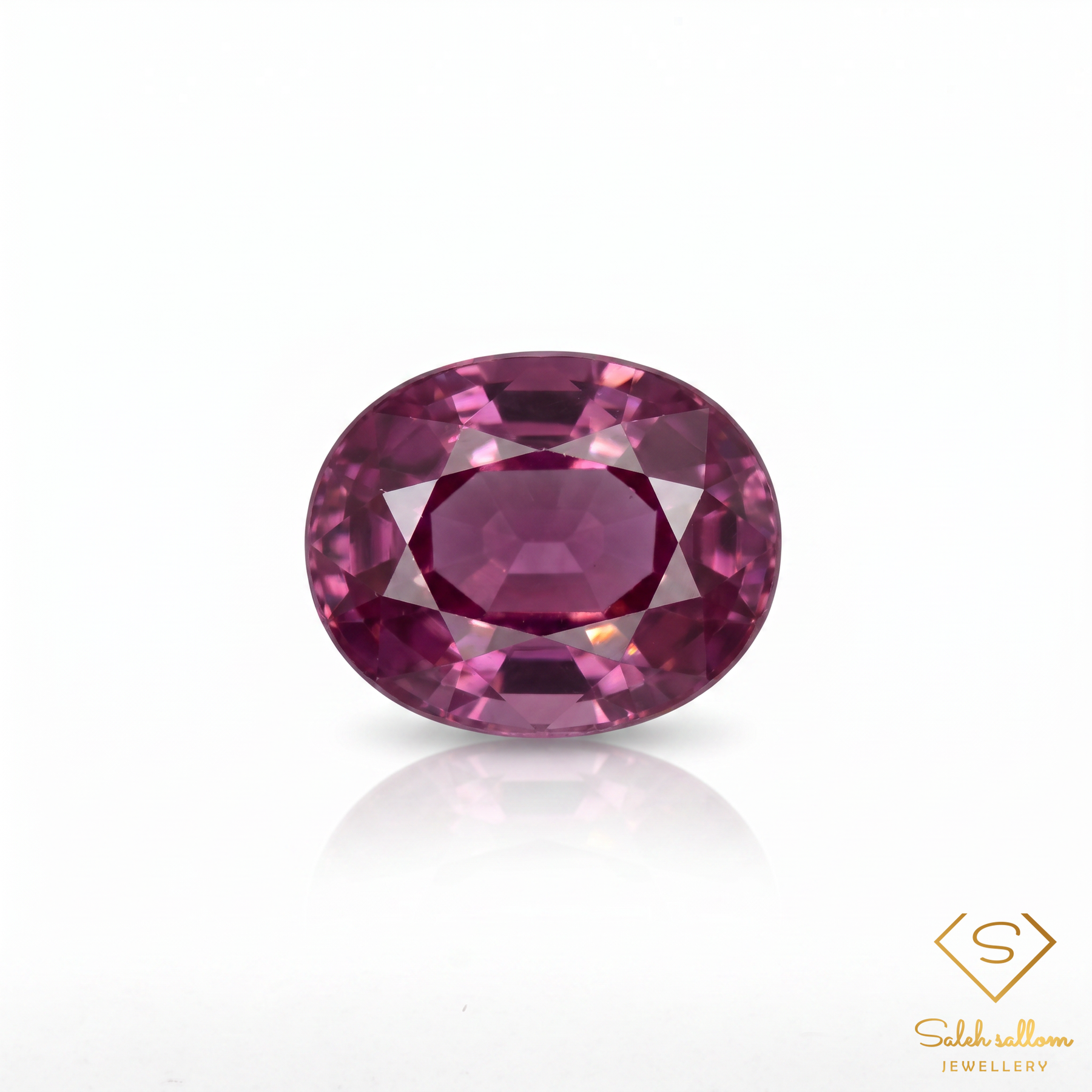0.63 Ct Natural Pinkish Purple Spinel | Oval Cut Madagascar Spinel | Fine Collector Gemstone